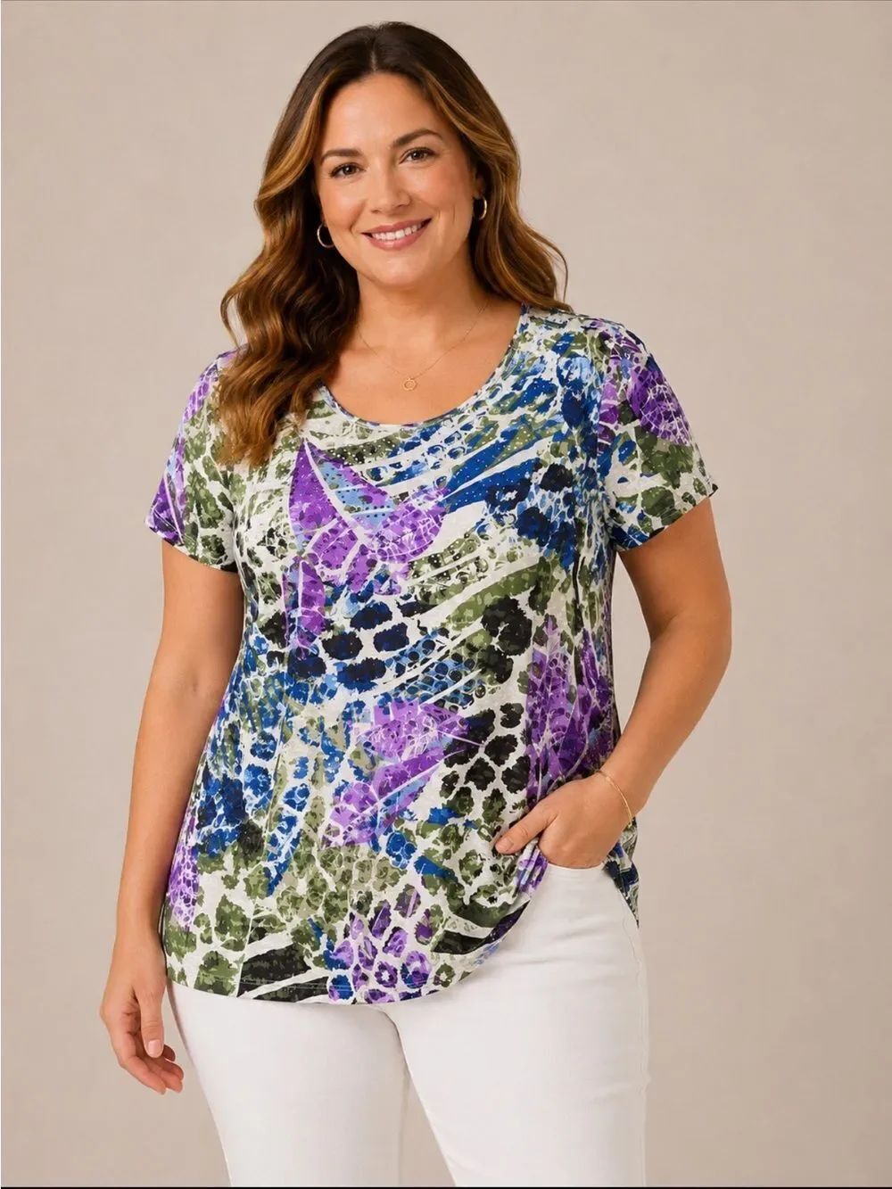🎉5 for $45🎉 Allison Daley top tshirt blouse size M
